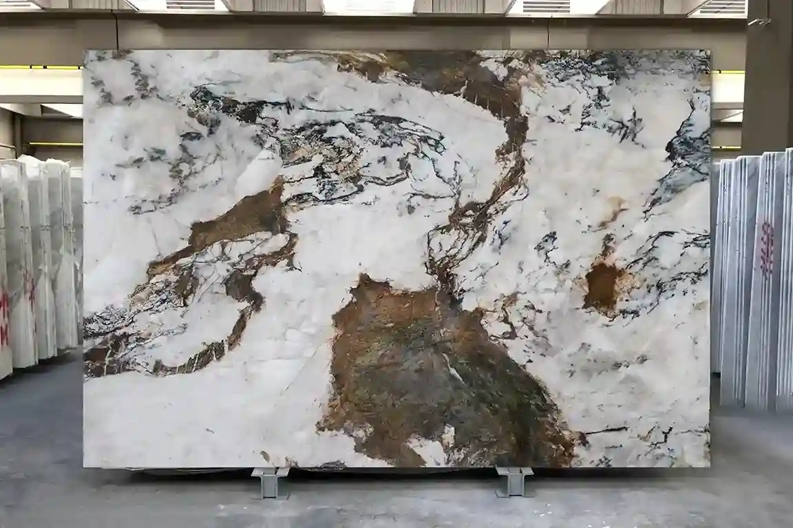 Đá tự nhiên Quartzite Q017 - Crystal Venato