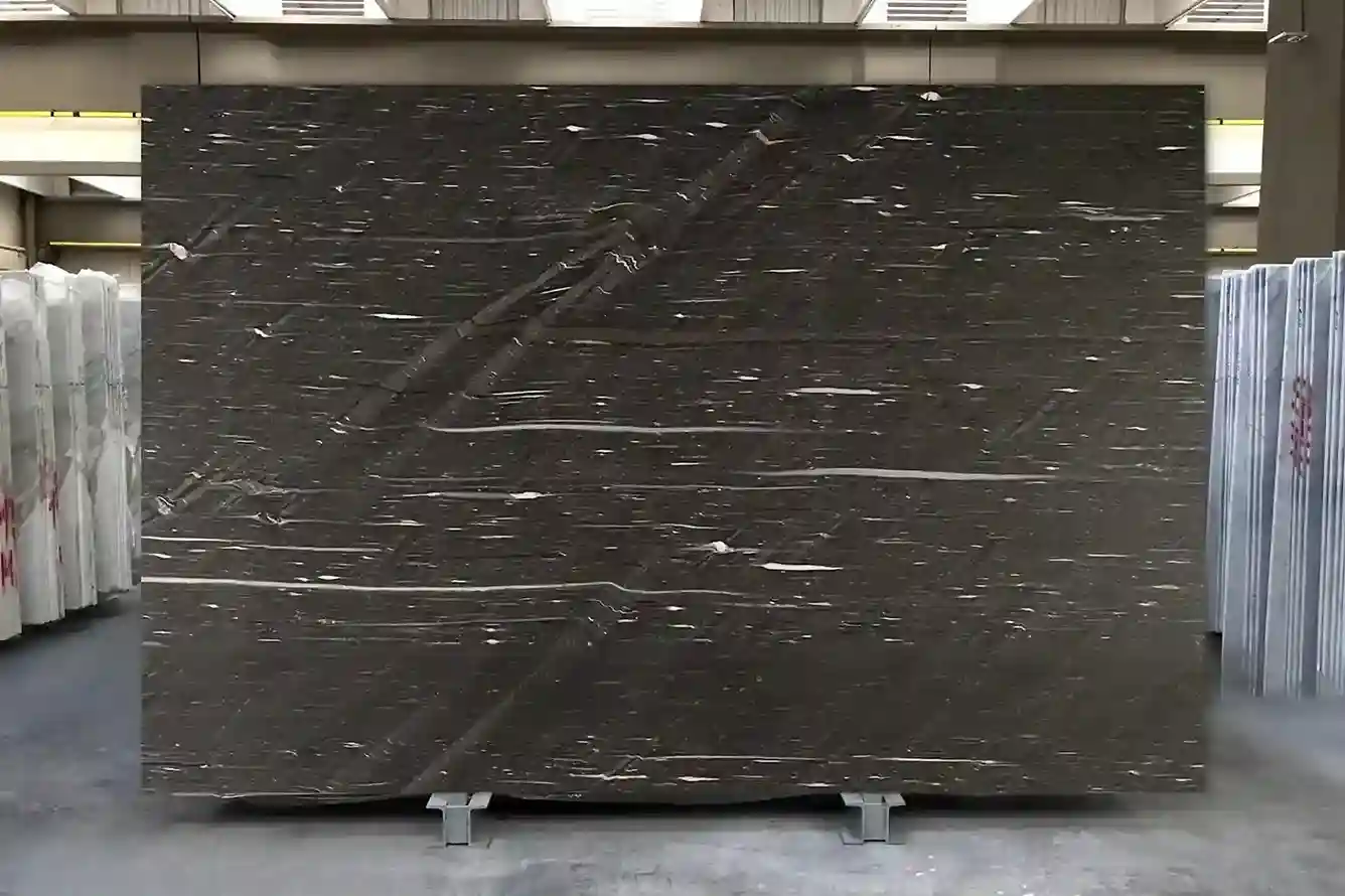 Đá tự nhiên Quartzite Q020 - Cygnus Black Leather