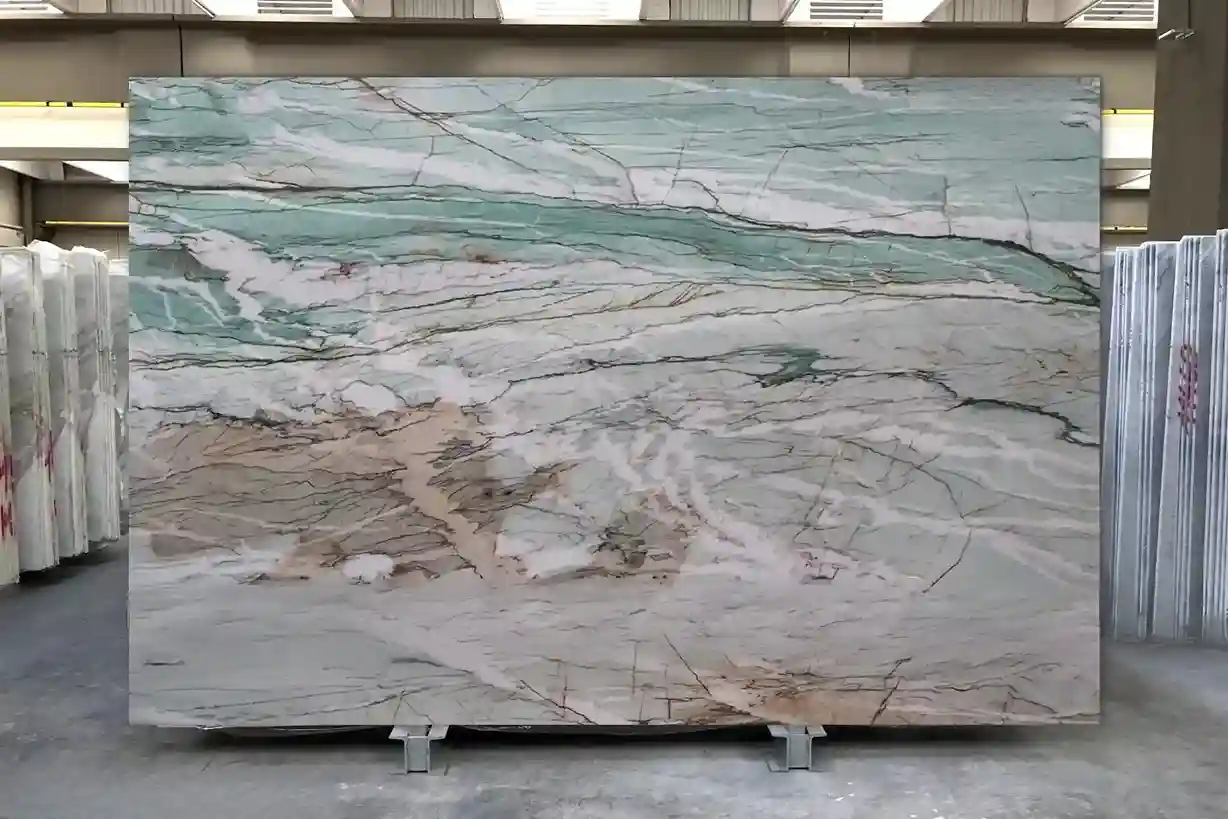 Đá tự nhiên Quartzite Q024 - Crystal Tiffany