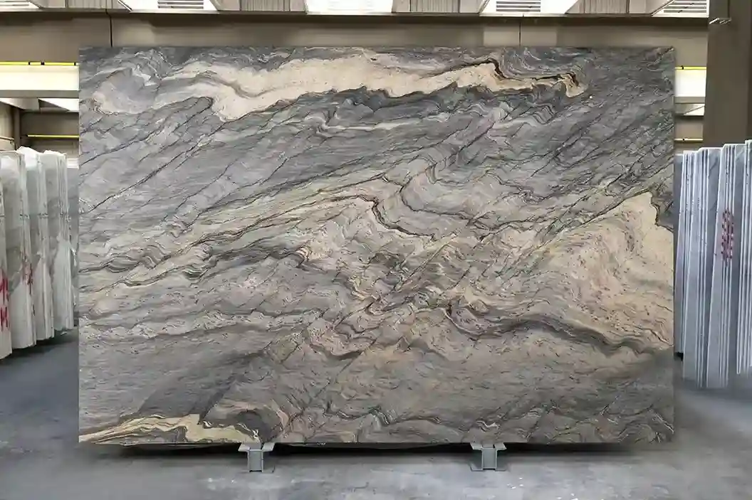 Đá tự nhiên Quartzite Q029 - Explosion Blue