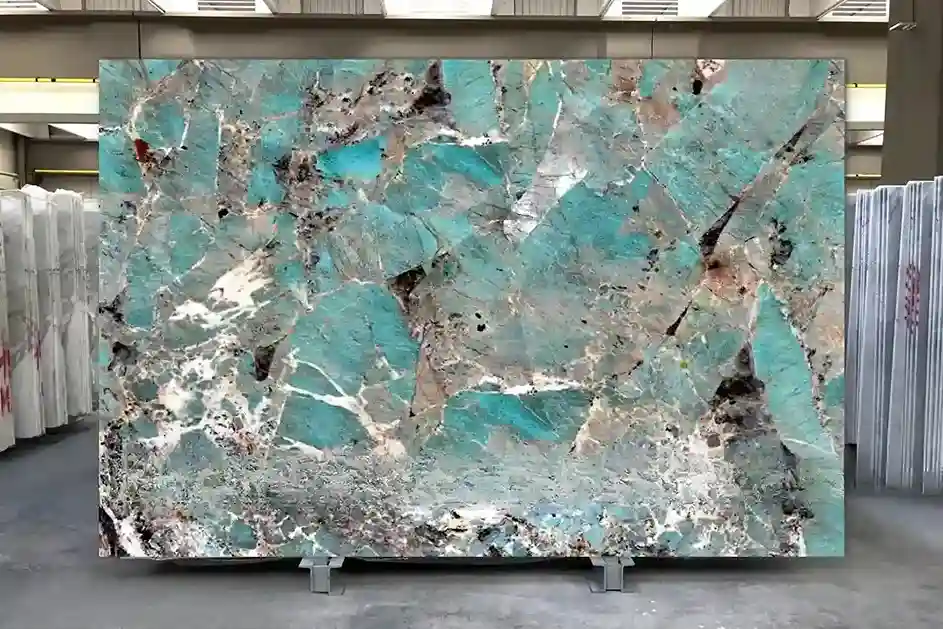 Đá tự nhiên Quartzite Q037 - Sample amazzonite