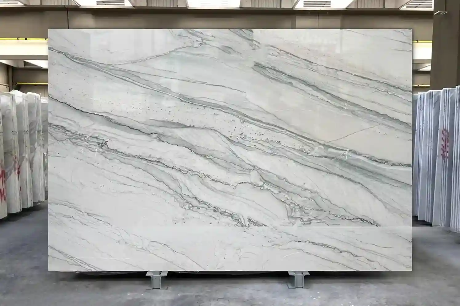 Đá tự nhiên Quartzite Q069 - Branco Infinty