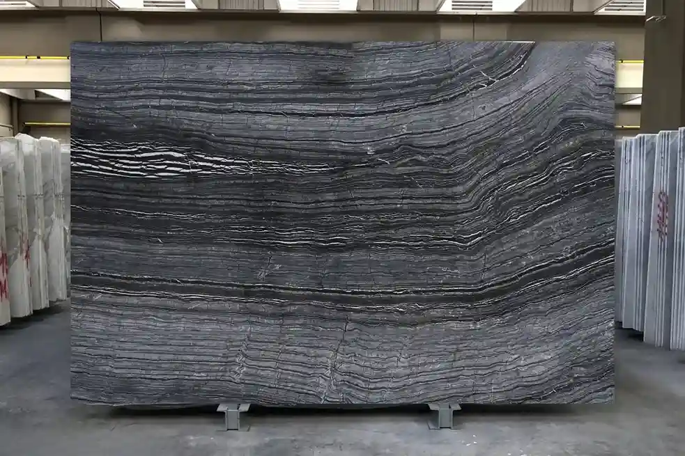 Đá tự nhiên Marble M036 - Silver wave