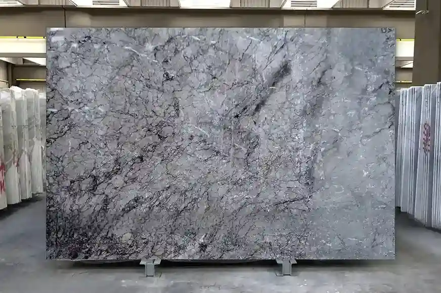 Đá tự nhiên Marble M046 - Grey luna