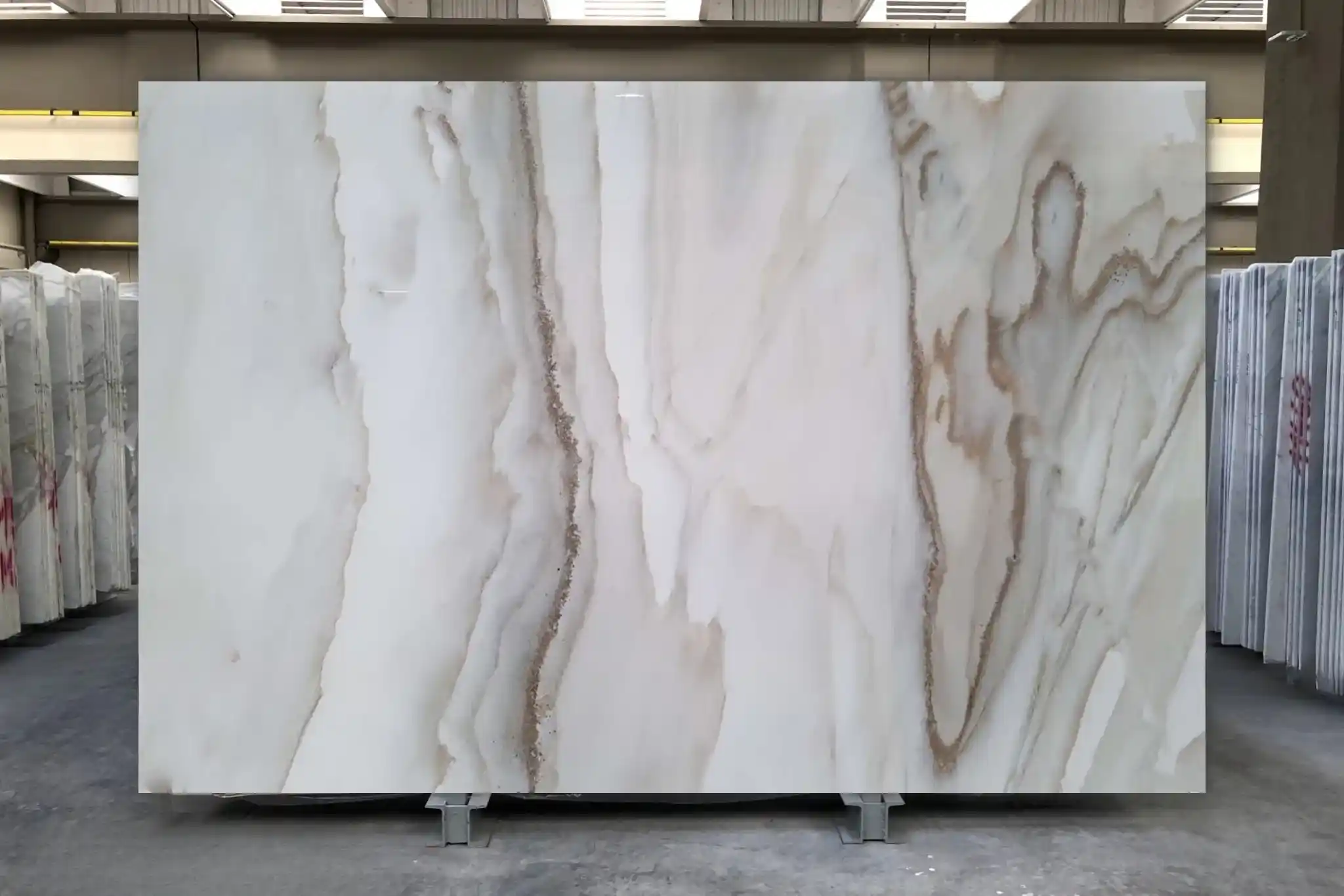 Đá tự nhiên Marble M101 - Cremo Ondulato