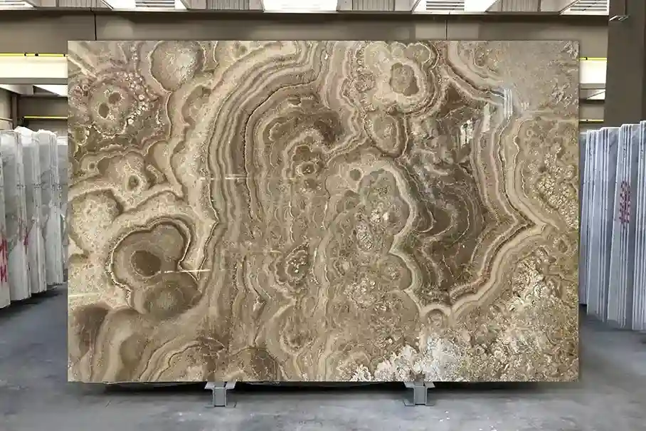 Đá xuyên sáng Onyx X011 - Onyx Brown